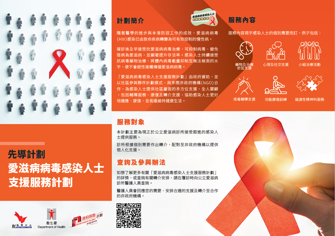 爱滋病病毒感染人士支援服务计划