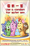 Use a condom for safer sex (2006)